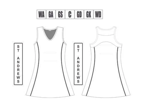 Editable Sketch Illustration Vector Design, Female Dress Digital Cloths Graphic Stock Illustration