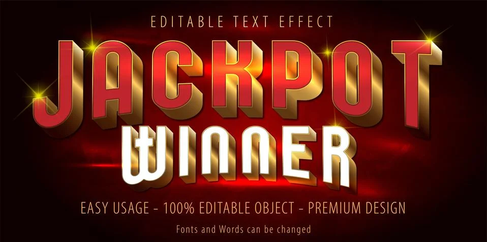 Editable text effect . Stock Illustration