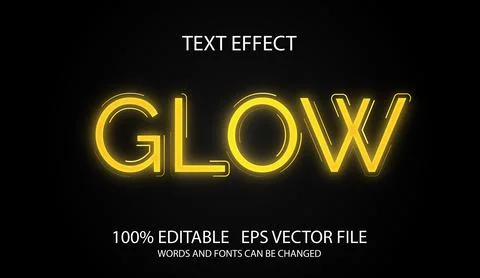 Editable text effect in modern style イラスト素材