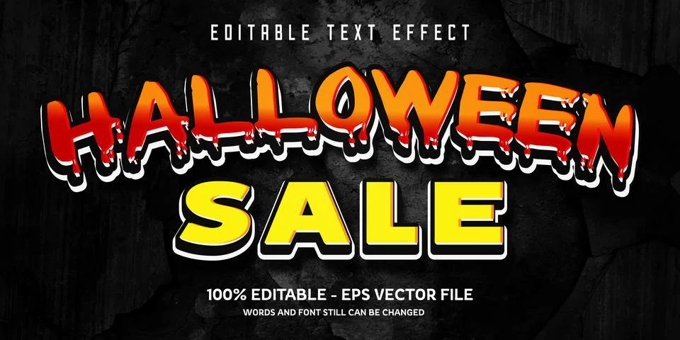 Editable text effect with natural stone background Illustrazione stock