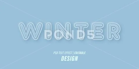 Editable Text effect PSD template with 3d papercut effects and vintage pastel co PSD Template
