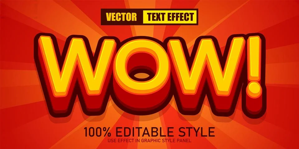Editable text effect. Retro style. 스톡 일러스트