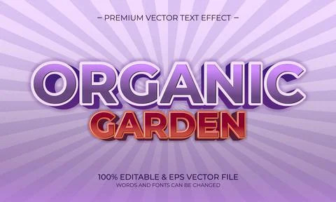 Editable text style effect. Editable font style. Vector Illustration Illustrazione stock