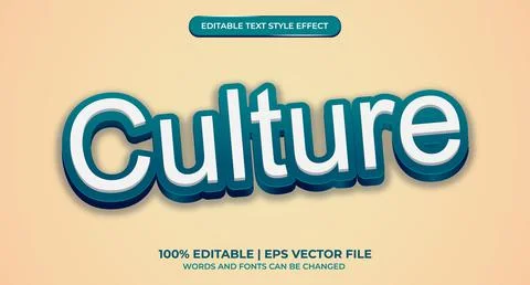 Editable text style effect. Editable font style. Vector Illustration Illustrazione stock