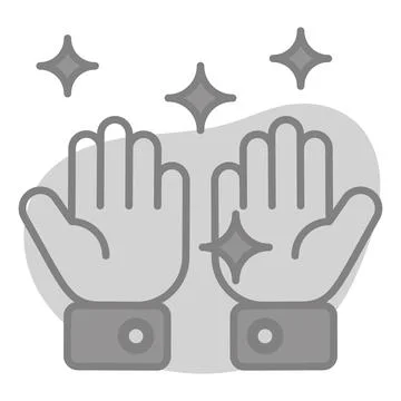 Editable vector of cleaning hands in modern style, editable style Stock Illustration