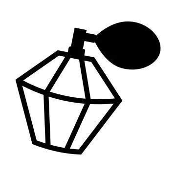 Editable vector clipart of the women's perfume. EPS10 스톡 일러스트