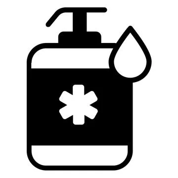 Editable vector design of a trendy glyph sticker for budget cuts Stock Illustration