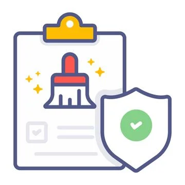 Editable vector design of a trendy glyph sticker for budget cuts Stock-Illustration