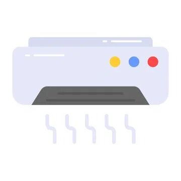 Editable vector design of a trendy glyph sticker for budget cuts Stock-Illustration