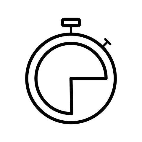 Editable vector graphics. Time and clock icons set. Stock Illustration