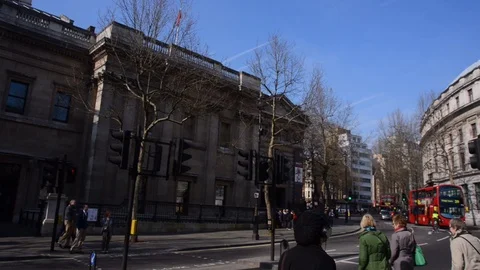 Edith Cavel Memorial 2 Stock Footage 119119312