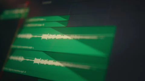 The editing process on the timeline Stock Footage 288351416