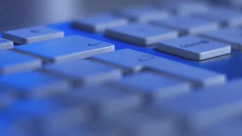 Editing Text or Message with Backspace Stock Footage 115588796