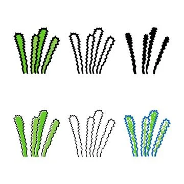 Edition elodea densa color icon vector Stock Illustration