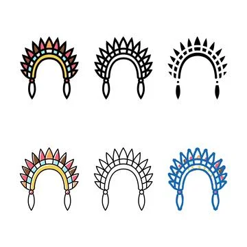Edition roach boho color icon vector Stock Illustration