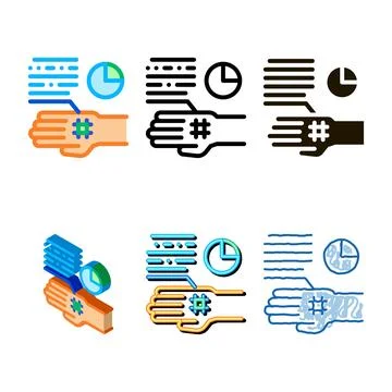 Edition skin cell biohacking icon vector 스톡 일러스트