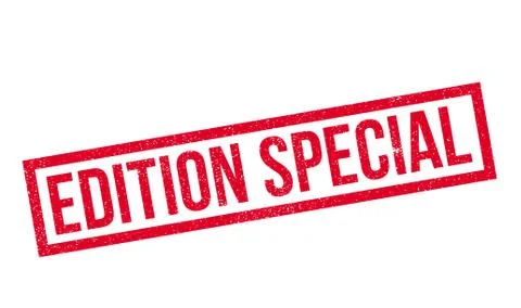 Edition Special rubber stamp イラスト素材