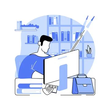 Editor in chief isolated cartoon vector illustrations. Stock Illustration