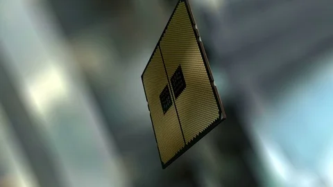 Editorial, AMD Ryzen Threadripper cpu Stock Footage 79021542