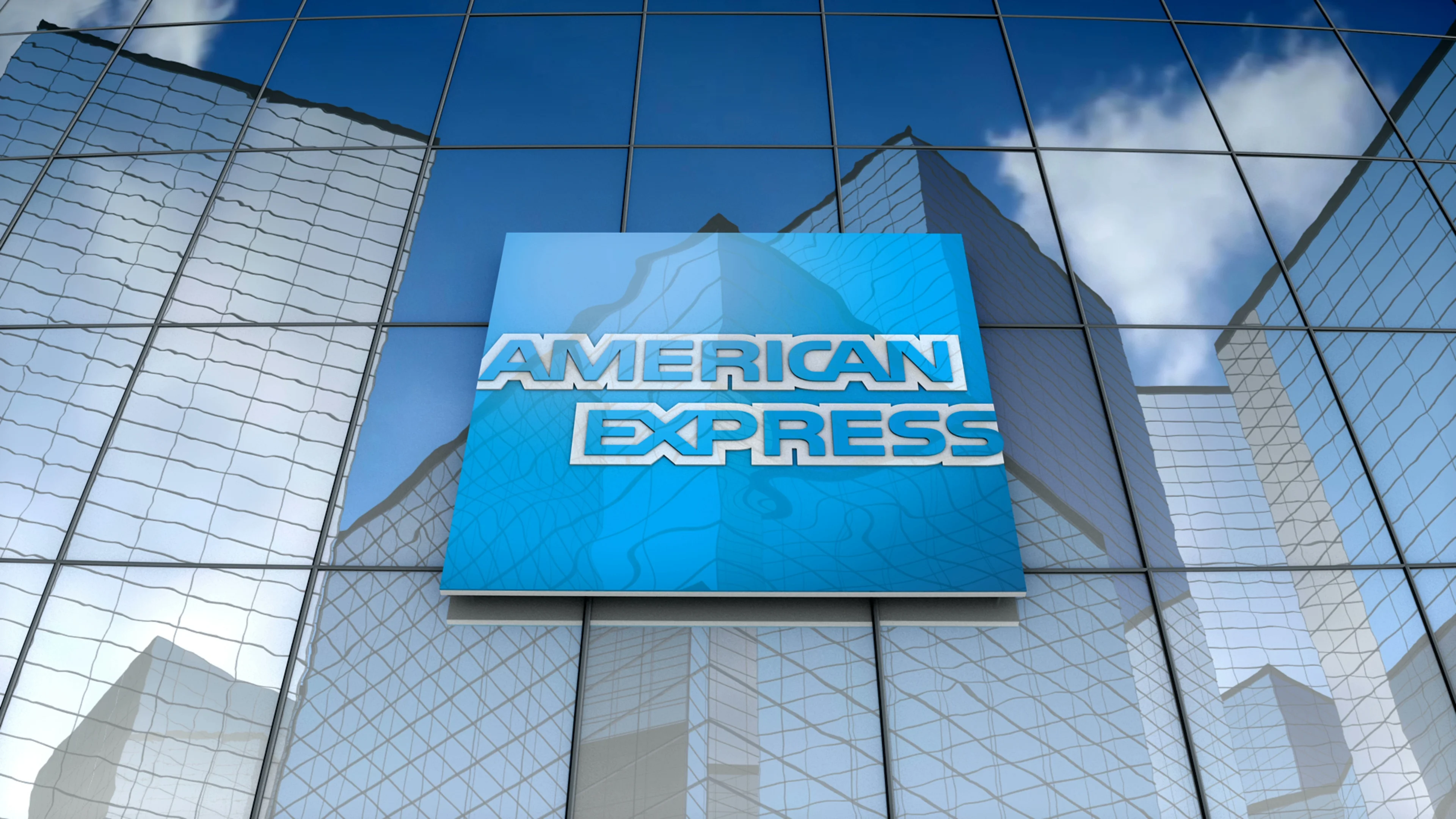 Editorial, American Express Company logo... | Stock Video | Pond5