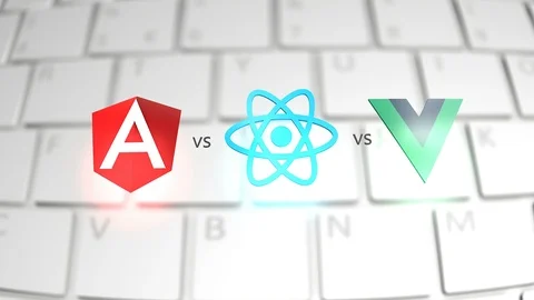 Editorial Angular React Vue JavaScript	 Stock Footage 101570974
