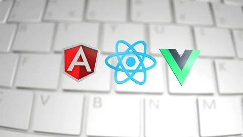 Editorial Angular React Vue JavaScript	 Stock Footage 101571026