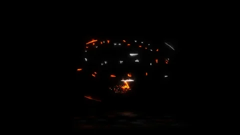 Editorial Animation Fossil Stock Footage 111780103