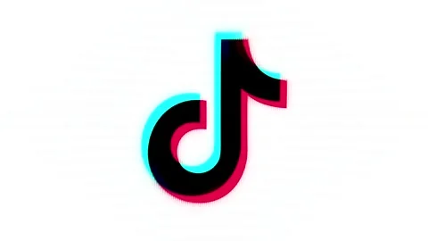 Editorial animation loop of social media logos screen effect Stock Footage 254202679