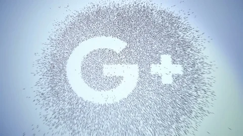 Editorial Animation: People of Google Plus Stock Footage 73345643