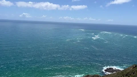 Editorial caption - 2nd Jan 2025 - Cape Reinga a Cape in New Zealand Stock Footage 299865475