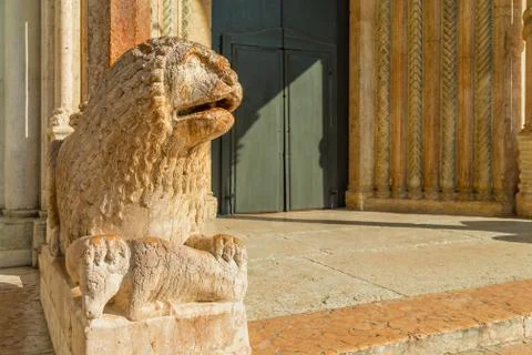 EDITORIAL Cathedral of Modena Stock Photos