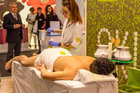 EDITORIAL COSMOPROF Stock Photos