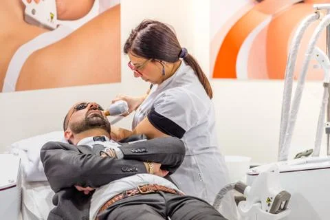 EDITORIAL COSMOPROF Stock Photos