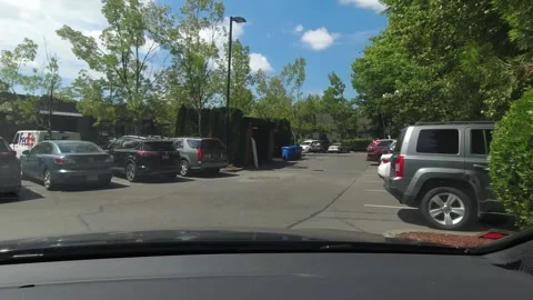 Editorial of Dash camera in car driving in Portland Oregon February 2, 2024 Видео 264683865