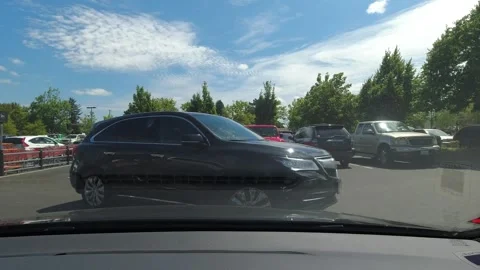 Editorial of Dash camera in car driving in Portland Oregon February 2, 2024 Vidéo 264684488