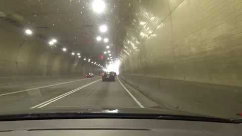 Editorial of Dash camera in car driving in Portland Oregon February 2, 2024 Vidéo 264684913