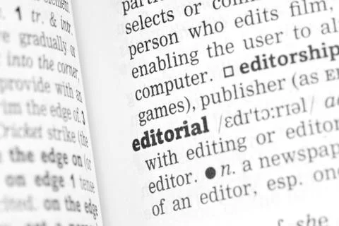 Editorial  Dictionary Definition Stock Photos