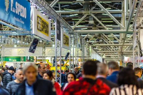 EDITORIAL, EIMA Exhibition Stock Photos