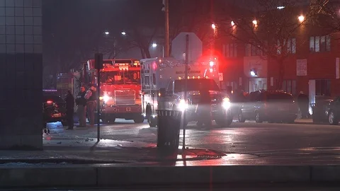 Editorial Fire Rescue In The Ghetto Stock Footage 100677165