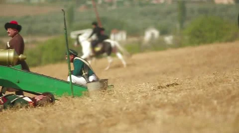 Editorial - First aid on the battlefield Stock Footage 20476873