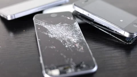 Editorial Footage - Broken iPhone Variety: Oct 29, 2025 Stock Footage 320272062