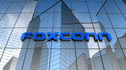 Editorial, Foxconn building	 Stock Footage 78100221