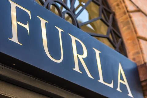 Editorial, FURLA logo Stock Photos