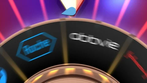 Editorial Game wheel Abbvie	 Stock Footage 98171653