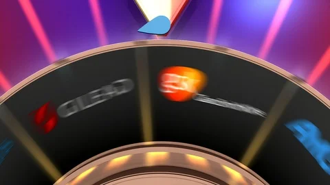 Editorial Game wheel GlaxoSmithKlein.	 Stock Footage 98770430
