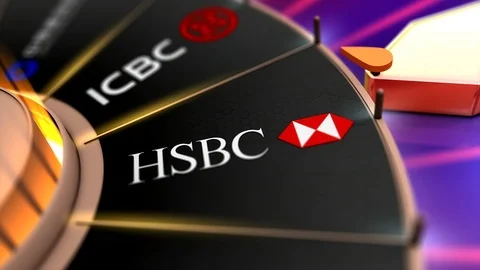Editorial Game wheel HSBC Stock Footage 98769460
