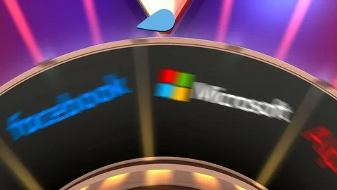 Editorial Game wheel Microsoft Stock Footage 98769901
