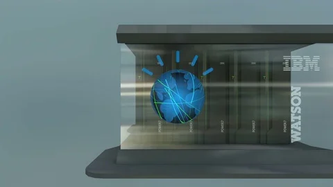 Editorial, IBM Watson Stock Footage
