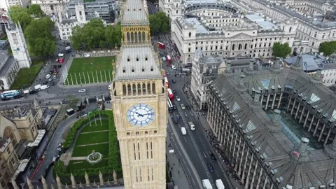 Editorial: The Iconic Big Ben Viewed Top To Bottom. 15th May, 2024. Video stock 275260867