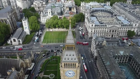 Editorial: The Iconic Big Ben Viewed Top To Bottom. 15th May, 2024. Video stock 275260878
